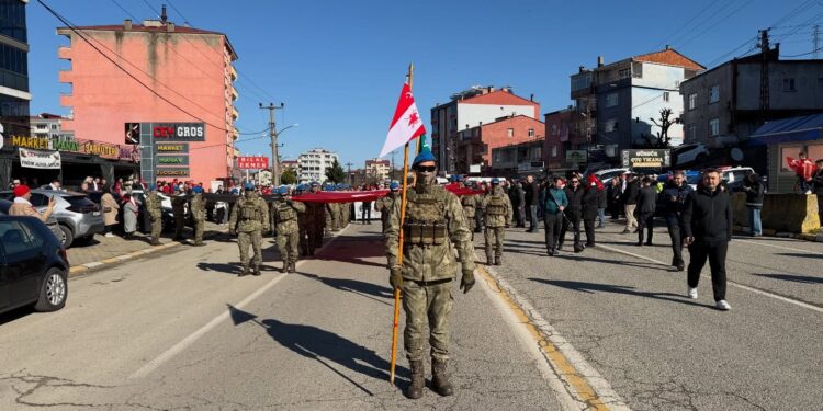HARŞİT VADİSİNDE AHDE VEFA YÜRÜYÜŞÜ