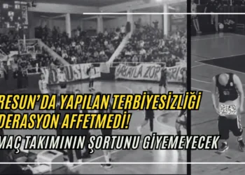 GİRESUN’DAKİ SPORTMENLİK DIŞI HAREKETE FEDERASYONDAN AĞIR CEZA