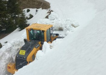 Doğankent Haber: Doğankent Belediyesi Yayla Yollarında Karla Mücadele Çalışmalarını Aralıksız Sürdürüyor