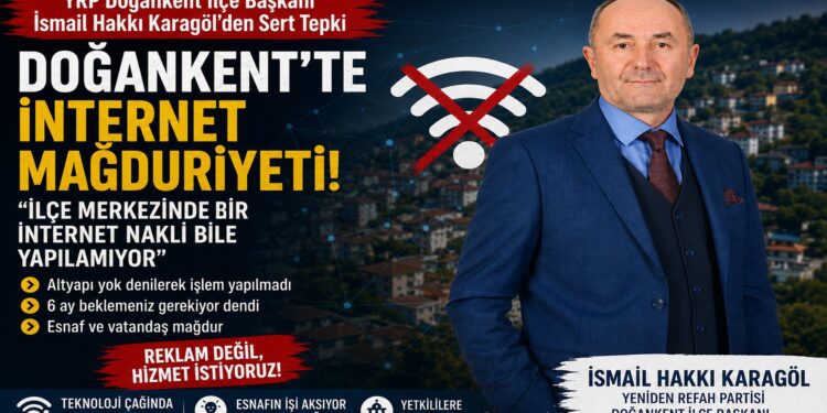 Giresun Haberleri-DOĞANKENT’TE İNTERNET MAĞDURİYETİ: “İLÇE MERKEZİNDE BİR İNTERNET NAKLİ BİLE YAPILAMIYOR”